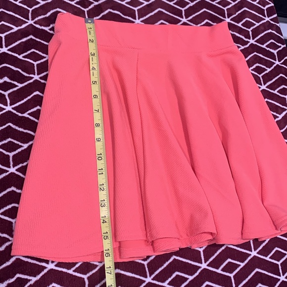 Urban Coco Bright Pink Circle/Skater Skirt - Picture 4 of 8